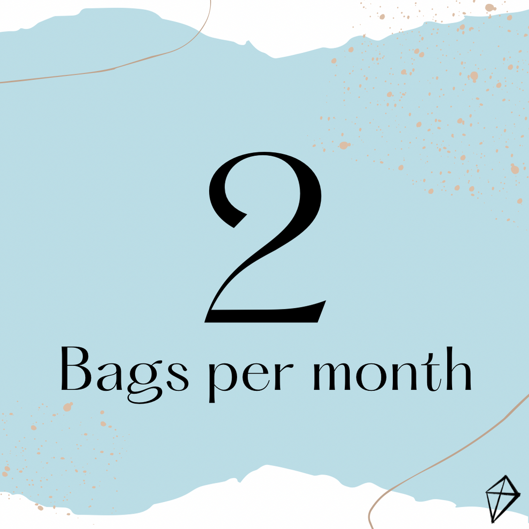 2 Bags Per Month Subscription