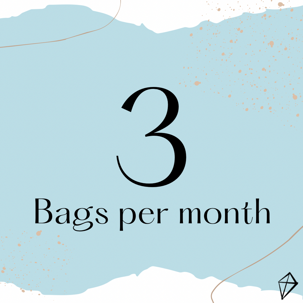 3 Bags Per Month Subscription
